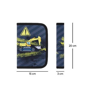 Školský peračník klasik dve chlopne Bager-5