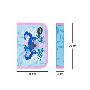 Školský peračník klasik dve chlopne Koala-4