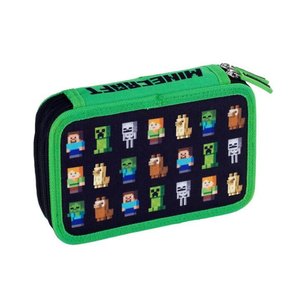 Školský peračník Minecraft multi characters dvojposchodový-1