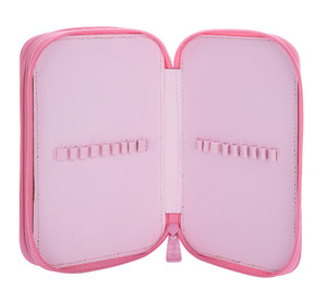 Školský peračník Pinky kitty dvojposchodový-3