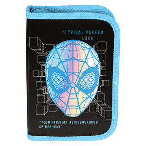 Školský peračník Spiderman modrý rozkladací-1