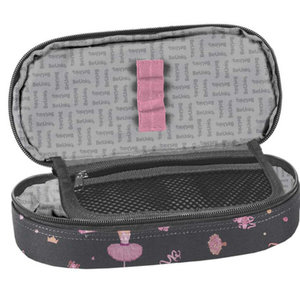 Školské púzdro Ballerina šedé-2