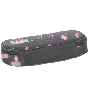 Školské púzdro Ballerina šedé-4