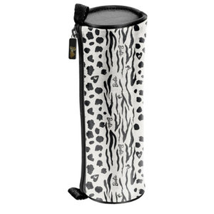 Školské púzdro Barbie biele okrúhle-3