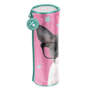 Školské puzdro Čivava v okuliaroch-2