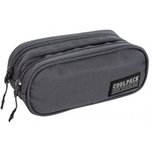 Školské puzdro Clever Army grey-1