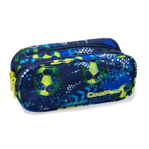 Školské púzdro Clever Football blue-1