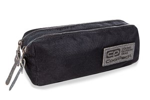 Školské púzdro Edge Silver Glitter-1