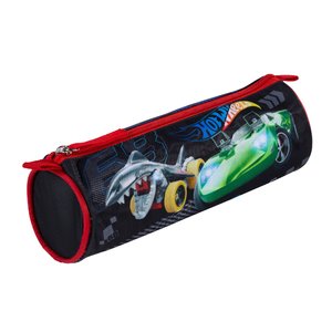 Školské púzdro Hot wheels autá okrúhle-1