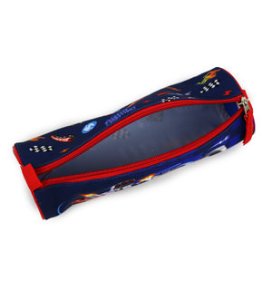 Školské púzdro Hot wheels modré okrúhle-4