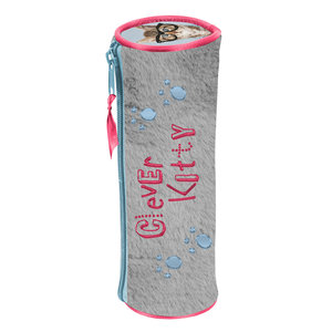 Školské puzdro Mačka plyšové-2