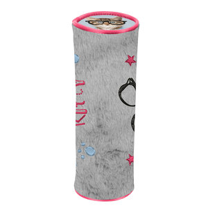 Školské puzdro Mačka plyšové-3