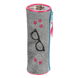 Školské puzdro Mačka plyšové-1