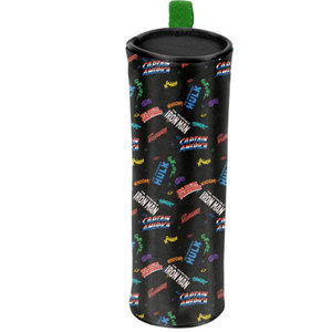 Školské puzdro Marvel nápisy okrúhle-2