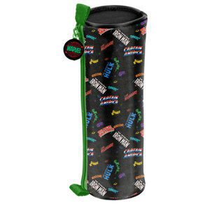 Školské puzdro Marvel nápisy okrúhle-3