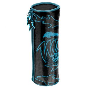 Školské púzdro Maui and sons čierno-modré okrúhle-3