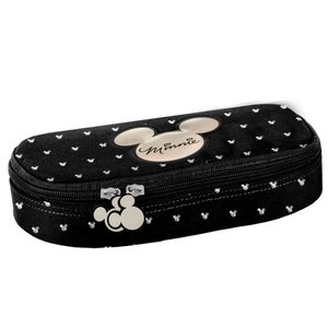 Školské púzdro Minnie mouse čierne pevné-1