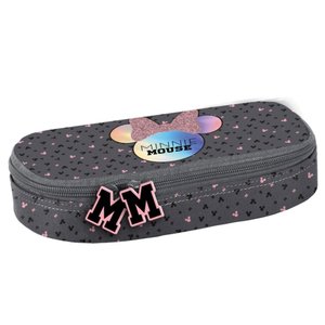 Školské púzdro Minnie mouse šedé pevné-1