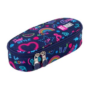 Školské púzdro Neon oválne-1