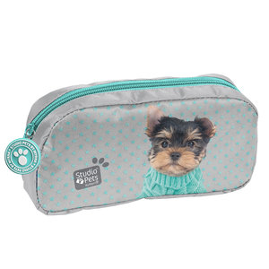 Školské púzdro Pes so svetrom-1