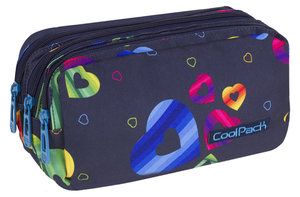 Školské púzdro Primus Rainbow hearts-1