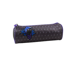 Školské púzdro Raven fialový/čierny-4