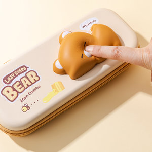 SQUISHY puzdro na ceruzky medveď-6