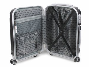 Cestovný kufor škrupinový 20" 22-200CS čierny-4