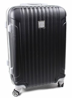 Cestovný kufor škrupinový 24" 22-201CS čierny-1