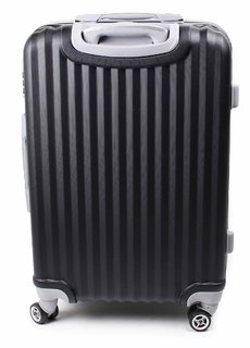 Cestovný kufor škrupinový 24" 22-201CS čierny-2