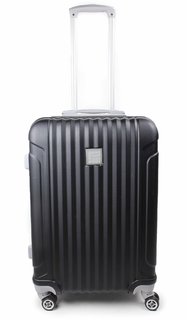Cestovný kufor škrupinový 24" 22-201CS čierny-4