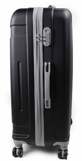 Cestovný kufor škrupinový 28" 22-202CS čierny-3
