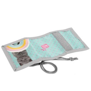 Detská peňaženka Mačiatko modrá-3