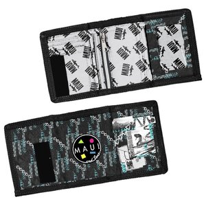 Detská peňaženka Maui and sons čierno-zelená-2