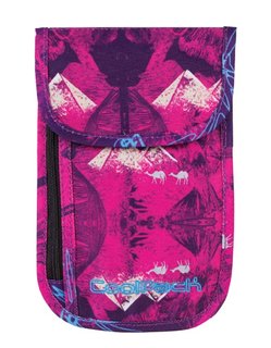 Puzdro na doklady Tourist Purple desert-1