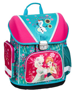 Školská aktovka Anna a Elsa, ružová/modrá-1