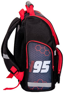 Školská aktovka Autá, čierna-2