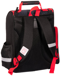 Školská aktovka Autá, čierna-3