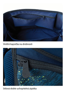 Školská aktovka Football 3-11