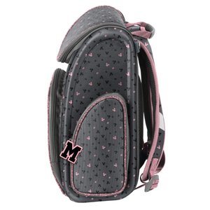 Školská aktovka Minnie mouse šedo-ružová-4