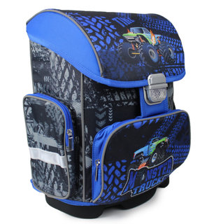 Školská aktovka Monster Truck-2