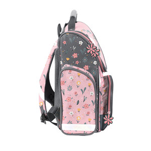 Školská aktovka Panda ružová-3