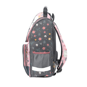 Školská aktovka Panda ružová-4