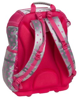 Školská aktovka Pes ružová-4