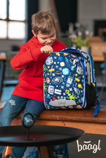 Školská aktovka Shelly Space Game-16