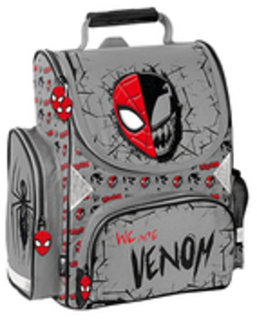 Školská aktovka Spiderman Venom šedá-4