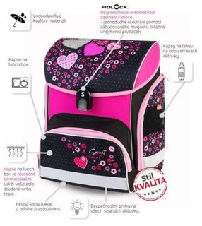 Školská aktovka Sweet heart-5