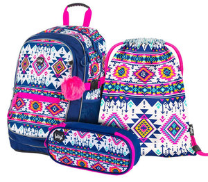 SET 3 Boho: batoh, peračník, vak na chrbát-1