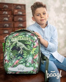 Školská aktovka Shelly Dinosaurus-13