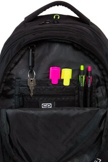 Školský batoh Dart Badges black-5